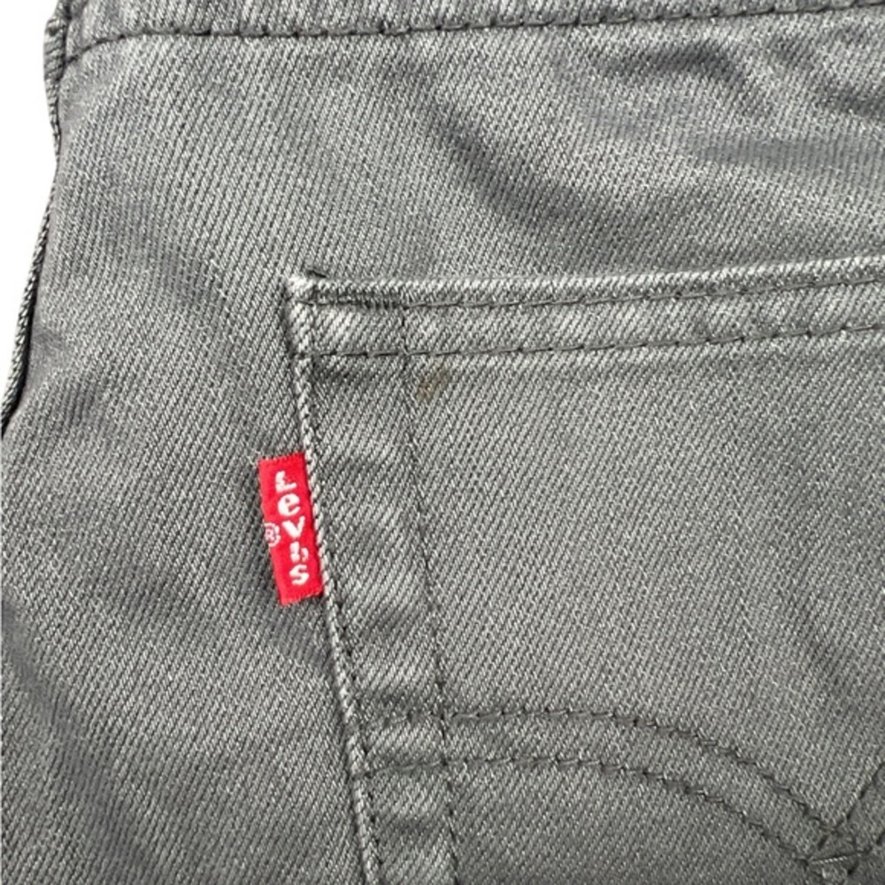 Levi's 511 Slim Jeans Boys Size 16R 28x28‎ Dark Gray Denim Excellent! - Picture 14 of 14